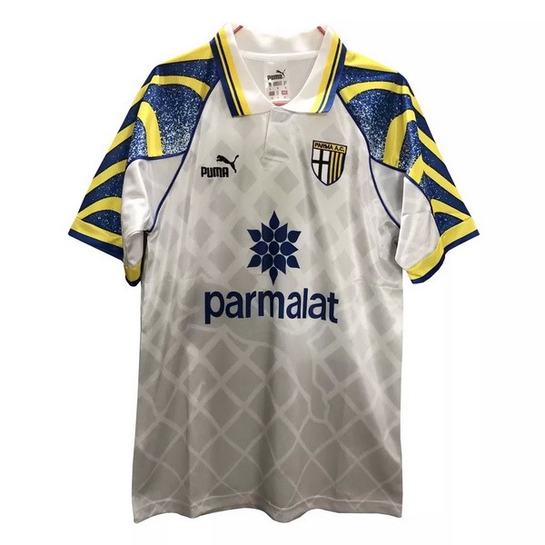 Tailandia Camiseta Parma 1st Retro 1995 1997 Blanco
